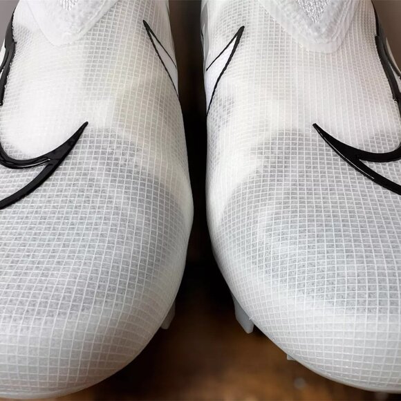 Men’s Nike Alpha Menace Elite 3 Football Cleats Sz 8 Platinum White CT66… - Picture 8 of 12